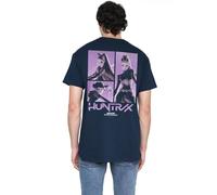 Kpop Demon Hunters K-Pop Demon Hunters - Huntrix Huntr/X Band Grid (Back Print Unisex T Shirt T-Shirt Mixte