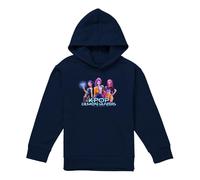 Kpop Demon Hunters Kpop Demon Hunters Huntrix Kpop Group Youth Kids Boy Girls Pull-Over Hoodie, Navy Sweatshirt à Capuche Mixte Enfant (Lot de 1)