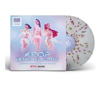 Kpop Demon Hunters (La bande originale du film Netflix) Vinyle couleur transparent avec éclaboussures or et rose Vinyle