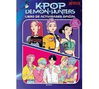 KPop Demon Hunters - Libro de actividades oficial: Puzles, juegos y acertijos y más de 50 pegatinas