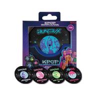 KPop Demon Hunters- Lot de 4 Sous-Verres Album Chasseurs et Démons