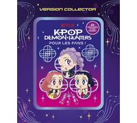 KPop Demon Hunters - Pour les fans ! - Version collector - Netflix - Dragon D'or Livres Du - broché - Document jeunesse