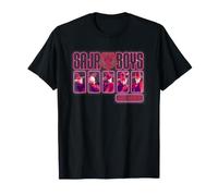 Kpop Demon Hunters Saja Boys Glowing Lights Group T-Shirt