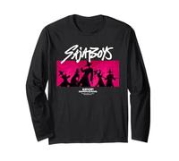 Kpop Demon Hunters Saja Boys Pink Demons Manche Longue