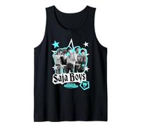 Kpop Demon Hunters Saja Boys Scrapbook Stars Débardeur