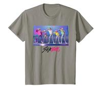 Kpop Demon Hunters Saja Boys Soda Pop Dance T-Shirt, Enfant, Ardoise, 4 Ans