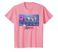 Kpop Demon Hunters Saja Boys Soda Pop Dance T-Shirt, Enfant, Rose, 2 Ans