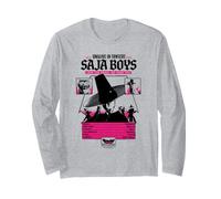 Kpop Demon Hunters Saja Boys Unalive Poster Manche Longue