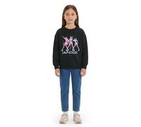KPop Demon Hunters Sweat-Shirt Noir Huntrix Rumi Mira Zoey pour Filles | Pull à Manches Longues et col Rond | Haut idéal pour Tous Les Jours pour Adolescentes | Produits dérivés K-Pop Demon Hunters