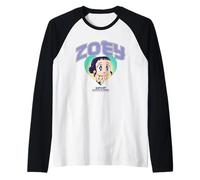 Kpop Demon Hunters Zoey Collegic Officiellement licencie Manche Raglan