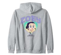 Kpop Demon Hunters Zoey Collegic Officiellement licencie Sweat à Capuche