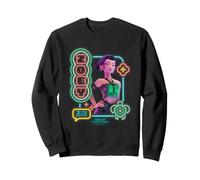 Kpop Demon Hunters Zoey Glowing Lights Sweatshirt