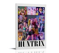 KPop Demon Poster Hunters Musical Film Fantasy Collage Affiche Décoration Peinture Toile Mur Art Salon Affiche Chambre Peinture Anniversaire Vacances Cadeau 12x18inch(30x45cm)