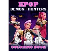 Kpop Demons Coloring Book: 50 Jumbo Pages of Fantasy K-pop Scenes to Color, Perfect for Every Fan For Any Occasions