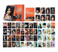Kpop Enhypen 55pcs Enhypen Lomo Cards Enhypen Orange Blood Album Lomo Cards Enhypen Poster Cards Pour Les Fans (B)