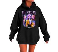 Kpop Film D-emon Graphique H-unters Sweat à capuche pour femme Sweat à capuche Aesthetic Y2K Hip Hop Harajuku Sweat à capuche décontracté pour adolescente fille, #52, L