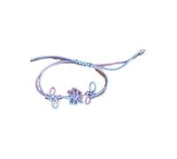 Kpop Girl Group Bracelet Lu-mi Corde à Main Nœud Chinois Corde, taille unique, String, Pas de gemme