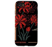 Kpop Higanbana Araignée Rouge Fleur Esthétique Anime Coque pour iPhone SE (2020) / 7/8