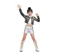 Kpop Hunters Costume de Rumi pour filles, Cosplay, déguisement de fête ou spectacle, veste noire, chemise et pantalon