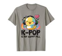 Kpop Is My Happy Pill Duck Merch K-pop Merchandising T-Shirt
