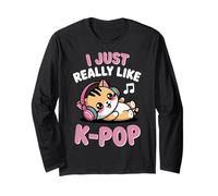 Kpop Kawaii Chat Chibi Chaton I Just Really Like K Pop Girl Manche Longue