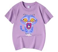Kpop Merch Membre T-shirt unisexe à manches courtes pour enfants T-shirt graphique décontracté pour filles et garçons fans Rose Haut col rond Mode Coupe droite pour 100-160 cm, #40., 5-6 ans