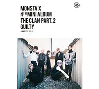 KPOP MONSTA X 4th Mini Album - The CLAN 2.5 Part.2 Guilty [Innocent version] CD + Poster + Photobook + Photocard