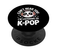 Kpop ne t'entend Pas, j'écoute de la K-Pop PopSockets PopGrip Adhésif
