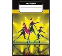 Kpop Notizbuch: K-pop Demon Hunters, A5, 130 Seiten, Für Teenager, Kinder & echte K-Pop-Liebhaber