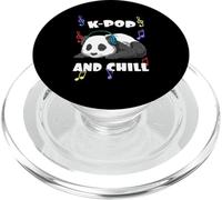 Kpop Panda K Pop and Chill Korean Music Anime PopSockets PopGrip pour MagSafe