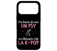 Kpop Pas Besoin de Voir Un PSY, ma thérapie C'est la K-Pop Coque pour iPhone 17 Pro Max