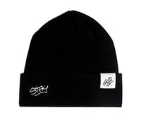 Kpop Stray enfants bonnet chapeau chat oreille chapeau Hyunjin Felix Bangchan chapeau tricoté casquettes SKZ chapeaux/926 (Color : Stay Skz Hat, Size : Medium)