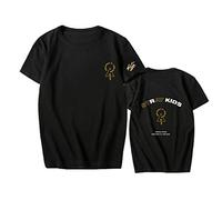 Kpop Stray Kids T-Shirt à Col Rond District 9: Unlock Impression Été Chemise Décontractée Tendance Pullover Tops à Manches Courtes Hyunjin Felix Seungmin Jeongin Jisung Minho Woojin