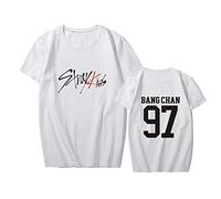 Kpop Stray Kids Tee Shirts StrayKids Bangchan Felix Hyunjin Jeongin Minho Soutien aux Fans