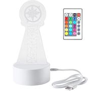 Kpop Stray Kids Veilleuse Led Usb En Acrylique Avec Télécommande Pour Décoration De Chambre À Coucher 16 Couleurs