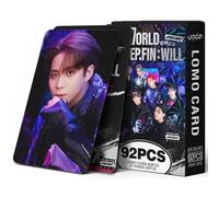 KPOPBP Ateez® Album The World EP.FIN: Will Photocards Kpop Gift Merch for Fans Lomo Cards Set