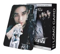 KPOPBP Stray Kids Lot de 55 cartes photo géantes Kpop SKZ Merch LOMO - Cadeau pour garçons et filles