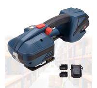 KPOUYYDS Cercleuse électrique pour Sangles en Plastique Presse à balles électrique à Batterie Presse à balles portative pour Plastique thermofusible Sangles en PP Pet de 1/2 à 5/8 Pouces 1battery