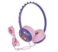 KPOYTWRDN Casque Filaire pour Enfants avec Microphone, Casque Supra-auriculaire pour Enfants, Casque stéréo Dinosaure à Volume réglable avec Prise 3,5 mm, écouteurs Mignons pour garçons et (Violette)