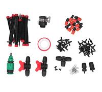 KPOYTWRDN Kit d’Irrigation microgoutte à Goutte, système d’arrosage par brumisation pour Jardin avec tuyaux de Distribution de 8/12 mm et 4/7 mm, Irrigation Automatique DIY pour pelouse,