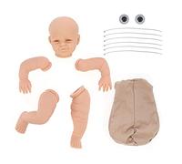 KPOYTWRDN Kits de poupée Reborn de 21 Pouces, poupée réaliste à Faire soi-même, pièces de poupée Non peintes avec Visage Doux et Membres Mobiles, poupée réaliste pour collectionneurs et
