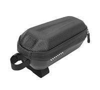 KPOYTWRDN Sac de Tube Avant à Coque Rigide en EVA, Support de Pochette pour Cadre de vélo avec Logo réfléchissant, Sac de Selle de vélo de Grande capacité pour Portefeuille de clés de