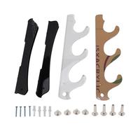 KPOYTWRDN Support mural pour épée, présentoir en acrylique pour katana et wakizashi, support multifonctionnel pour flûte, canne à pêche, baguette de cosplay avec angles réglables