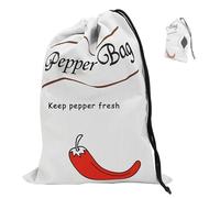 KPPFHBLI Sac à Oignons, Grand Sac à Voile Lavable pour Ranger Vos LéGumes, Sac Shopping avec Cordon de Serrage et Fermeture à GlissièRe LatéRale, éCologique et Respirant
