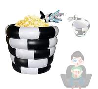 KPPFHBLI Sandworm Beetlejuice, Seau De Popcorn d'horreur RéUtilisable, Film d'horreur Popcorn Bowl Decor