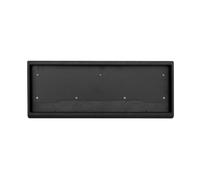 KPREPUBLIC CLT60 Feather 60 Coque 60 % aluminium anodisé CNC Feather60 uniquement pour clavier mécanique standard 60 % PCB GH60 holy60 dz60 (étui Fea60 noir x1)