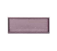 KPREPUBLIC CLT60 Feather 60 Coque 60 % aluminium anodisé CNC Feather60 uniquement pour clavier mécanique standard 60 % PCB GH60 Holy60 DS60 Argenté