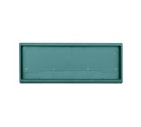 KPREPUBLIC CLT60 Feather 60 Coque 60 % aluminium anodisé CNC Feather60 uniquement pour clavier mécanique standard 60 % PCB GH60 holy60 dz60 (étui Fea60 vert x1)