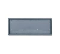 KPREPUBLIC CLT60 Feather 60 Coque 60 % aluminium anodisé CNC Feather60 uniquement pour clavier mécanique standard 60 % PCB GH60 holy60 dz60 (étui Fea60 bleu x1)