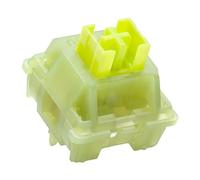 KPREPUBLIC Outemu Silent Peach V3 Commutateur Silent Lemon V3 Interrupteur linéaire Tactile Citron Vert pour Clavier mécanique Pom PA66 lubrifié d'usine (OTM V3 Silent Lemon No LiGuide Switch x70)
